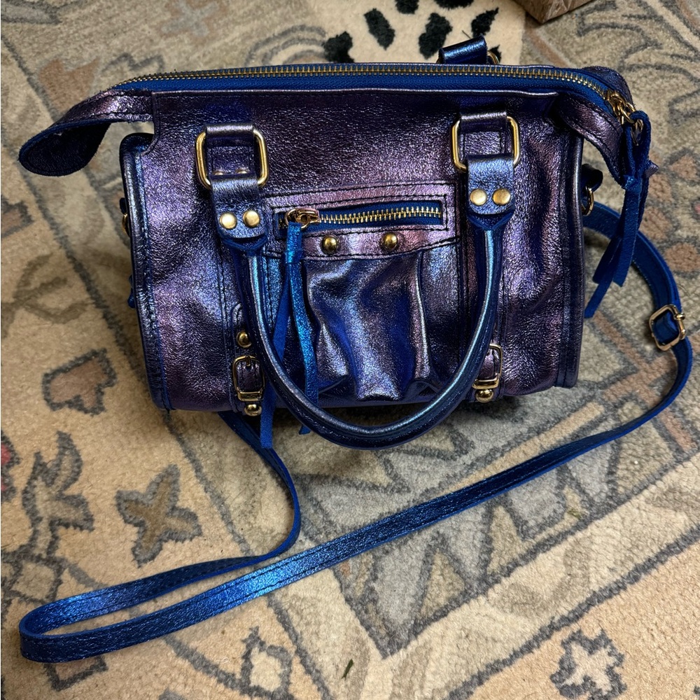 Lavorazione Artgianale Italian Leather Handbag